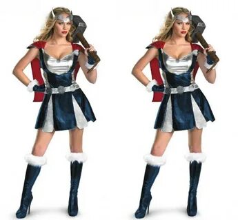 American Thor ThorGirl Halloween Super Heroes Adult Female A