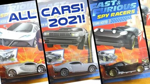 Hot Wheels Fast & Furious: Spy Racers! ALL CARS! (2021) - Yo