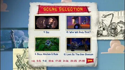 Toy Story 2010 (2019 repaint) Special Edition DVD menu walkt