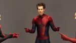 Spider-Man' Stars Recreate the Viral Meme to Celebrate 'No W