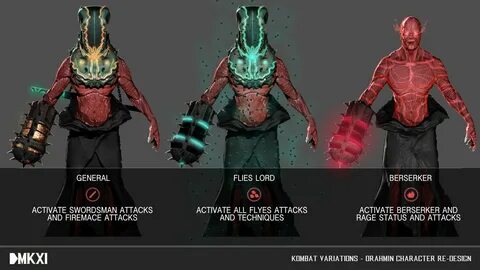 Riccardo Pasquali - Mortal Kombat XI character re-design: DR