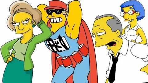 Top 5 Forgotten The Simpsons Characters - YouTube