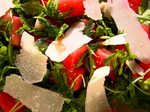 Watermelon and Arugula Salad Recipe Arugula salad recipes, F