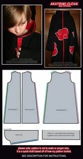 Akatsuki Cloak: Mini-Tutorial by skei.deviantart.com on @dev