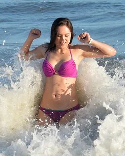 Hayley Orrantia - In a bikini at the beach in Los Angeles -0