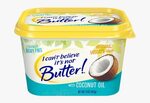 Cant Believe Its Not Butter Coconut Oil, HD Png Download , T