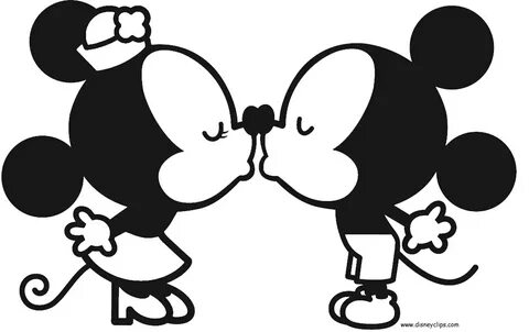 How To Draw Cute Mickey And Minnie