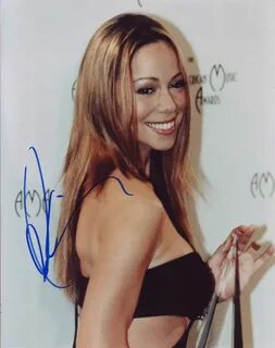 Mariah Carey in-person autographed photo - Shop Autographs