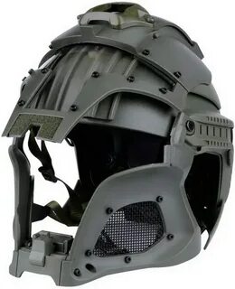 Simways Cosplay Airsoft Full Face Head Helmet Tactical Ridin