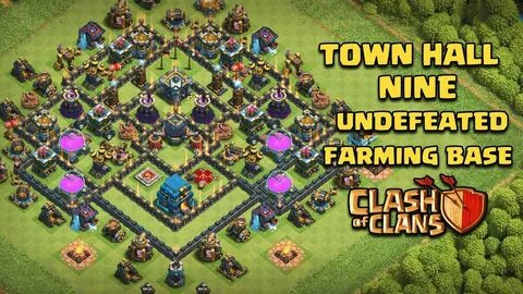 Undefeated Town Hall 9 (TH 9) Farming Base !! TH9 Defense - 