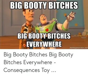 BIG BOOTY BITCHES BIG BOOTY BITCHES EVERYWHERE Memegenerator