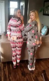 Womens pajamas with boob and butt flaps