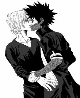 Пин на доске dabi x tomura shigaraki