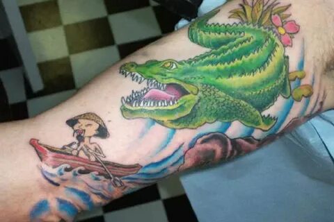 gator tattoo Alligator tattoo, Tooth tattoo, Tattoo designs