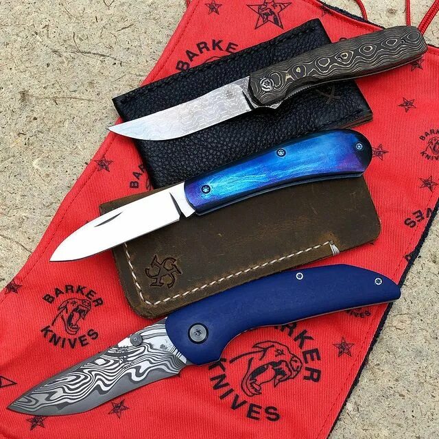 Cool new knives listed at Knifeology.com today, link in bio. #customknivesf...
