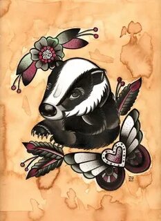 This item is unavailable Etsy Honey badger tattoo, Badger ta