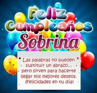 Tarjeta feliz cumpleaños sobrina, Imagen feliz cumpleaños, F