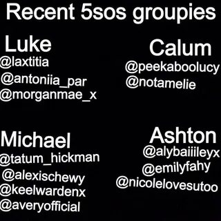 5sos Groupies on Twitter: "That list that's going around is 