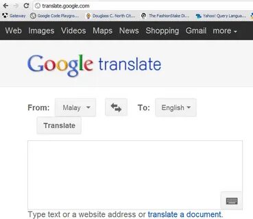 Tlanslate Malay To English - We have also integrated a googl