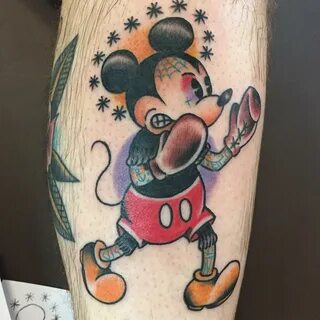 65+ Classic Mickey and Minnie Mouse Tattoo Ideas - Preserve 