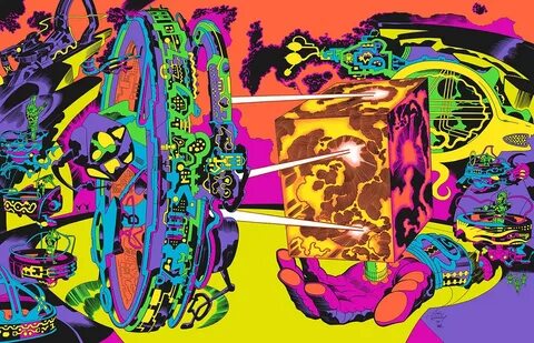 Jack Kirby's Psychedelic Artwork From the Fake Movie in Argo