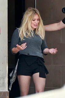 Hilary Duff Filming New Music Video For 'All About You' - Ce