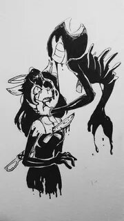 2) Tumblr Bendy and the ink machine, Alice angel, Drawings