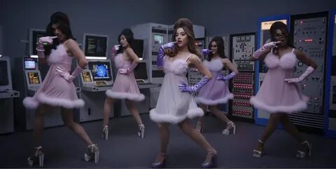 Ariana Grande Is a Fembot in Her "34+35" Music Video