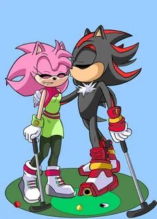 Shadow x Aurora (Gift for e-vay) Sonic fan art, Shadow the h