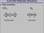 PPT - Lewis Dot Molecular Structures PowerPoint Presentation