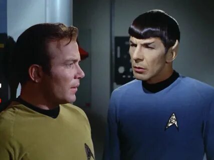 Kirk and Spock - Let's Watch Star Trek