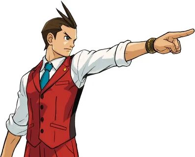 Ace Attorney Clipart Objection - Apollo Justice: Ace Attorne