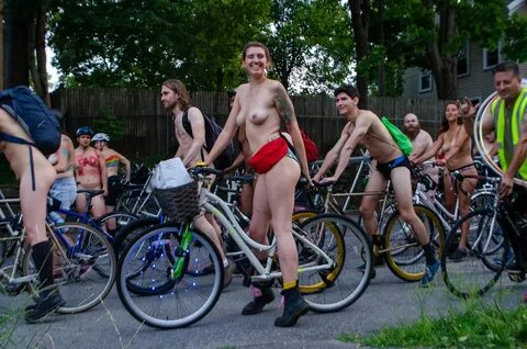 WNBR Boston 2018 World Naked Bike Ride Boston 2018 Sage Sael