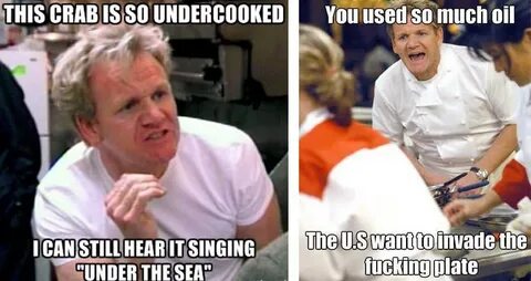 Dish Is So Spoiled Hilarious Gordon Ramsay Memes - Runt Of T