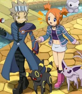 Wes & Rui from Pokemon Colosseum. Pokemon, Anime, Umbreon