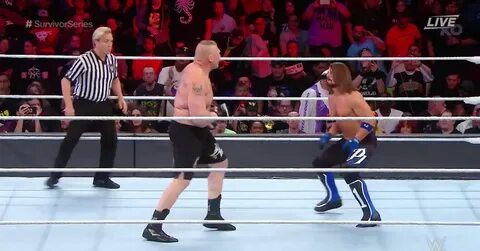 WWE Survivor Series 2017 results: Brock Lesnar beats AJ Styl