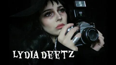 lydia deetz beetlejuice halloween tutorial - YouTube Beetlej