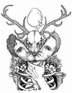 Inside Your Head by hippano Hannibal tattoo, Hannibal series