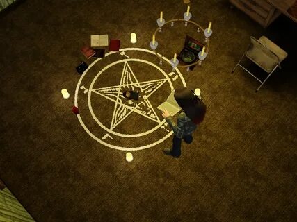 Demon summoning circle by atoms2ashes