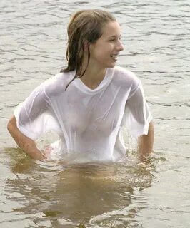 Teens in wet t-shirts