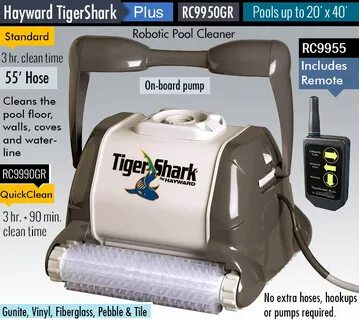 Hayward Tiger Shark Review Robotic Pool Cleaners (2nd & 1st 