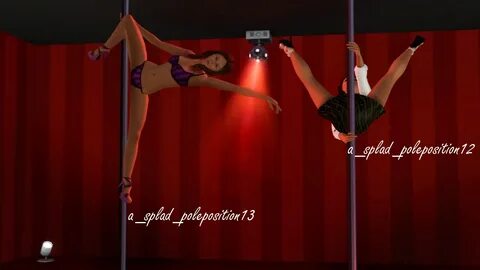 My Sims 3 Poses: Pole Position - A Pole Dancing Pose Set by 