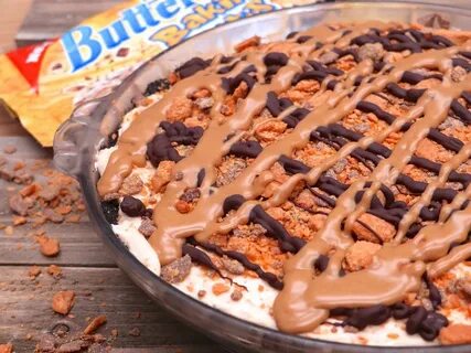 No-Bake Peanut Butter Butterfinger Pie Recipe Butterfinger p