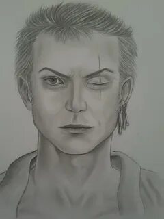 Realistic Roronoa Zoro Drawing