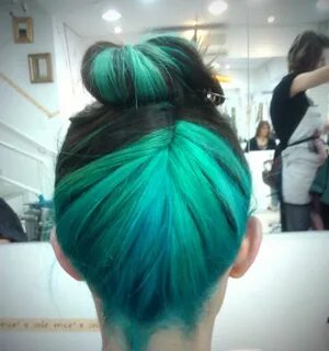 Glam? Probably not. Hair inspiration color, Teal hair, Dyed 