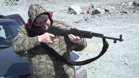 ATI Dragunov Stock SKS - YouTube