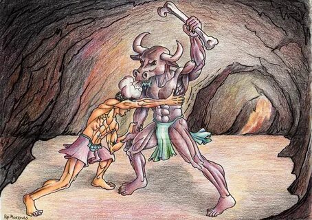 Theseus and the Minotaur - Steemit