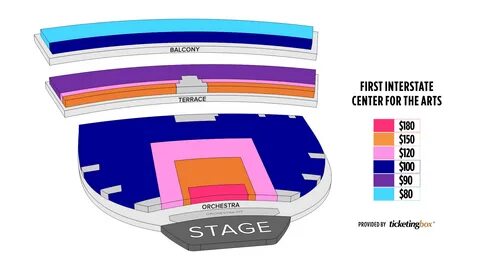 Spokane First Interstate Center for the Arts Seating Chart