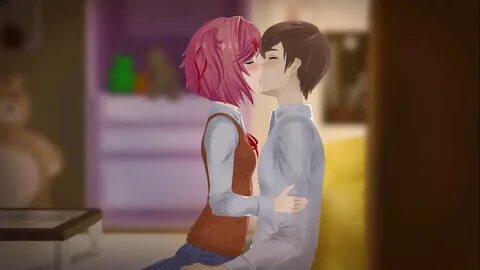 Natsuki’s Heartbeat (Part 5- The kiss) Doki Doki Literature 