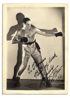 Lot Detail - Max Baer 5'' x 7'' Signed Photo -- ''To Thomas 